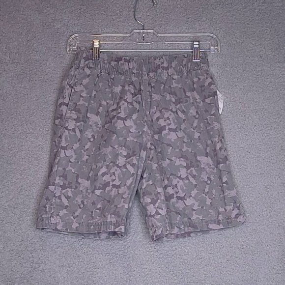 Abound Womens Chino Shorts Gray Soft Camo‎ Stretch Mid Rise Pull On XXS New - Picture 1 of 11